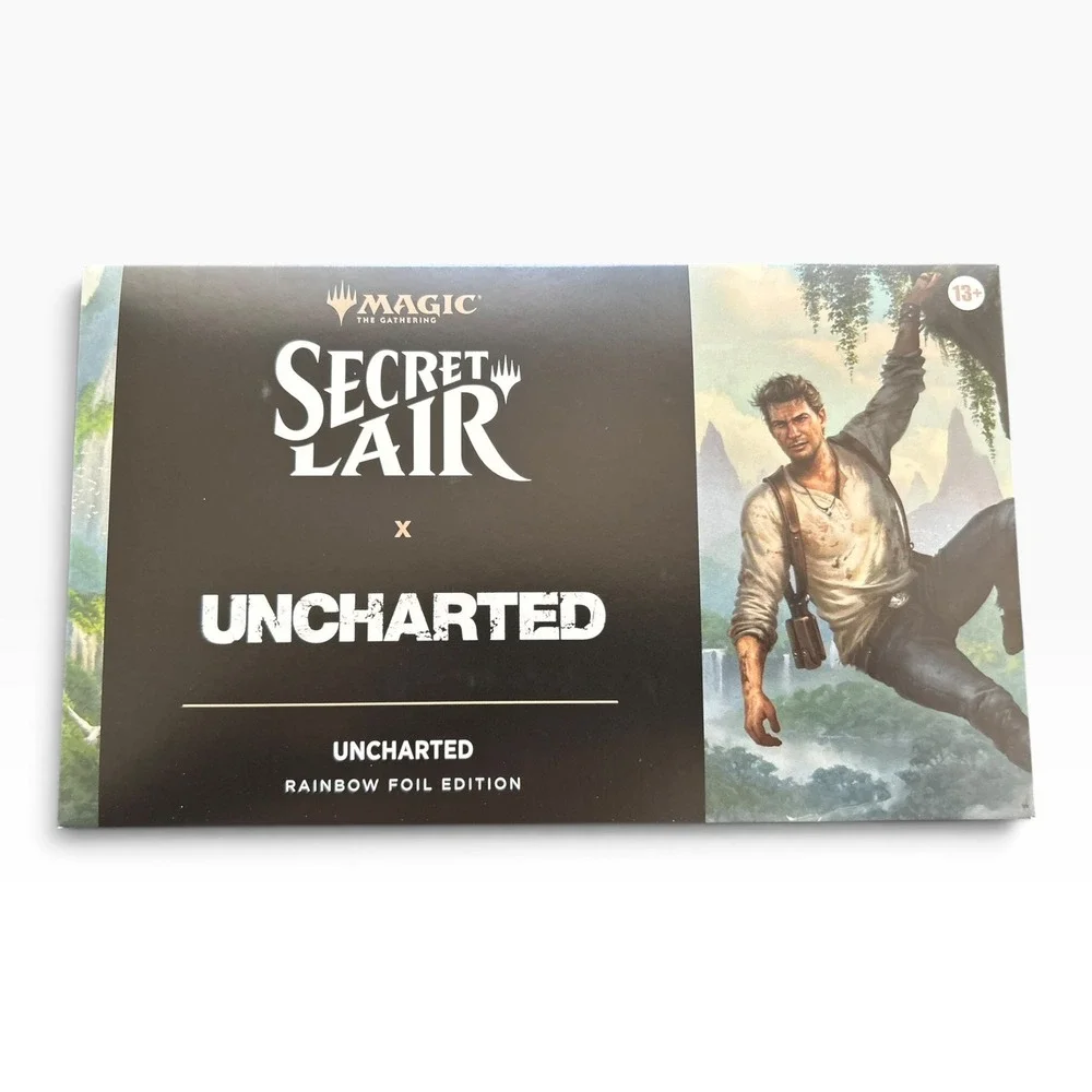 Magic The Gathering Secret Lair x Uncharted Rainbow Foil Edition NEW